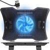 Planšetė Podstawka Aušinimo stovas nešiojamam kompiuteriui su USB ir LED reguliuojamu kampu