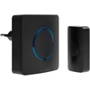 Plastrol Emos Wireless durų skambutis su tinklo nuotolinio valdymo pulteliu DS-2B/C juodas