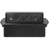 Plastrol Lizdas meblowe Montuojama, 3 złącza wtyczkowe schuko, 1xgniazdo usb a, 1xgniazdo usb c