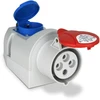Plastrol Lizdas siłowe stałe 4p + gniazdo 250v 2p+su