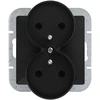 Plastrol Lizdas wtyczkowe podwójne p/t 2x2p+su 16a, 250v pod ramkę