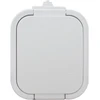 Solight Timex Elektro GNt-16B BI AMBER Lizdas hermetiškas vienvietis su/u IP44 su atvartu balta GNt-16B