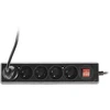 Plastrol Przedłużacz stały su pięciokrotnym gniazdem wtyczkowym
