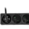 Plastrol 3-Bay Extender b / U 10A 5m balta PS- 360 (W- 97473)