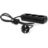 Plastrol 3-Bay Extender b / U 10A 5m balta PS- 360 (W- 97473)