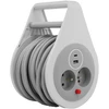 Plastrol ištraukiamas prailginimo laidas 10m 3x1mm2 16A su terminiu saugikliu + USB-A + USB-C