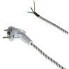 Plastrol Przewód przyłączeniowy, s-15 h03rt-f 3×0,75 medvilnė l-1,5 mb