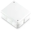 Plastrol Puszka instalacyjna, izolacyjna, odgałęźna, 10-wlotowa, n/t, su dławicami d-16, ip54, wymiar 80×95, su pięcioma zaciskami 1x4mm2