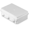 Plastrol Puszka montażowa skrzynka izolacyjna odgałęźna 6-wlotowa su dławicami d-30 n/t wymiar 235x150x75 ip55