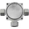 Plastrol Puszka n/t hermetyczna 3-dławicowa pg11 60x100x48, 4-9mm2, ip68, transparentna