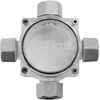 Plastrol Puszka n/t hermetyczna 4-dławicowa pg11 60x100x48, 4-9mm2, ip68, transparentna