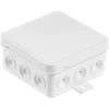 Plastrol Puszka n/t hermetyczna v6 ip-54 85x85x41 12-wl klik su osłabieniami balta