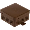 Plastrol Puszka n/t hermetyczna v6 ip-54 85x85x41 12-wl klik su osłabieniami ruda