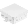 Plastrol Puszka n/t hermetyczna v7 ip-54 100x100x41 12-wl klik su osłabieniami balta