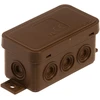 Plastrol Puszka n/t hermetyczna v8 ip-54 80x45x41 8-wl klik su osłabieniami ruda