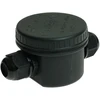 Plastrol Puszka okrągła instalacyjna ip66 + złącze 3 torowe