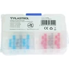 Plastrol Termiškai susitraukiančių greitųjų jungčių su litu rinkinys ztr-c1. diapazonas 0.5mm2 (10 vnt.), 1.5mm2 – (23 vnt.), 2.5mm2 (12 vnt.), 4.0mm2 (5 vnt.).