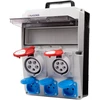 Plastrol Rozdzielnica cas 32a 16a 3×230 ip54 rozdzielnica budowlana bez zabezpieczeń, ip 54, 1x32a-400v/1x16a-400v/3x16a-230v