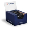 Plastrol Kištukas skirstomasis, tiesus 2p, 16A, 250V, WT-21 juoda