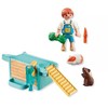 Playmobil My Life 71746 Berniukas su jūrų kiaulyte