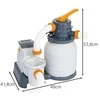 Smėlio filtravimo siurblys baseinams Bestway 58497, 5678L/h