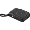 POWER BANK indukcinis Kruger &amp; Matz 10000 mAh Mag Safe su juodu kabeliu