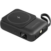 POWER BANK indukcinis Kruger &amp; Matz 10000 mAh Mag Safe su juodu kabeliu