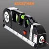 Bigstren lazerinis gulsčiukas su matavimo juosta 250 cm Bigstreen 21747