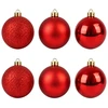 Pro Bombki choinkowe raudona 6 cm, 6 vnt.