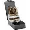 Grąžtas Wiertła Metalo grąžtai HSS DIN338 šlifavimui, trumpi, vnt., 19 (1-10 mm), prolinas