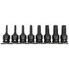 Zestaw Rinkinys 8 smūginių antgalių rinkinys 1/2' Torx T30-T80 Proline