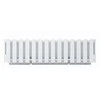 Gėlių vazonas Prosperplast Boardee Fencycase DDEF600-S449, baltas