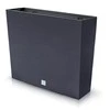Prosperplast Lauko plastikinis vazonas RATO CASE, su įdėklu, antracito sp., 18 x 58 x 50 cm