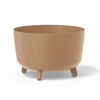 Prosperplast Gracia Standard Eco Wood DGRL400W naturo eco vazonas