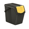 Prosperplast Šiukšliadėžė Keden SORTI BOX 3x25L - juoda recykling