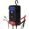 Skaitmeninis akumuliatoriaus įkroviklis AGM/GEL/LiFePO4 8A 12/24V PRO HOOK AMIO-04533