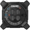 Przedłużacz bębnowy kwadratowy linija hand pro; 4x2p+su; ip44; 16a; h07rn-f; 3×1,5; 25m; juoda