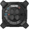 Przedłużacz bębnowy kwadratowy linija hand pro; 4x2p+su; ip44; 16a; h07rn-f; 3×2,5; 30m; schuko; juoda