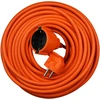 Przedłużacz jednogniazdowy schuko; ip20; 16a; h05vv-f ; 3×1,5; 30m; oranžinė; hand home