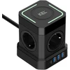 Przedłużacz power strip su ładowaniem bezprzewodowym; 4x2p+su + 3xusba + usbc, schuko; kel?