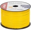 Viengyslis CCA kabelis, geltonas, 1x1mm² 100m 5A 12/230V AMIO-04448