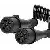 Spiralinis kabelis sunkvežimio priekabai 2x 7 kontaktų N tipo 5m 24v amio-04380