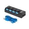 HUB USB 3.0 4 prievadų Rebel