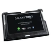 QUER Juodas dėklas, skirtas Samsung Galaxy Tab P5100 (natūrali oda)