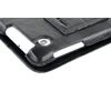 QUER Juodas dėklas, skirtas Samsung Galaxy Tab P3100 (natūrali oda)