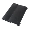 QUER Juodas dėklas, skirtas Samsung Galaxy Tab P5100 (natūrali oda)