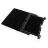 QUER Juodas dėklas, skirtas Samsung Galaxy Tab P5100 (natūrali oda)