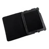 QUER Dėklas skirtas Apple iPad 2 juodai natūraliai odai