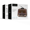 Kruger &amp; Matz Radio KrugerMatz analoginis nešiojamas radijo imtuvas, modelis KM0833