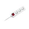 Rebel elektros tinklo ilgintuvas 3 lizdų 3m - 3x1.5mm su jungikliu